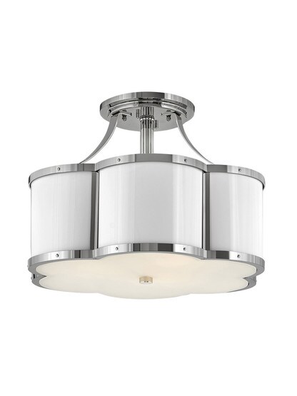 Chance 3 Light Medium Semi-Flush Mount